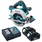 Makita Circular Saw, 3Ah Batteries, Charger