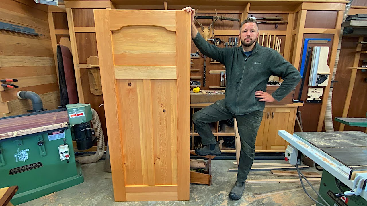 I Built A Solid Wood Door IN ONE DAY!!! - The Samurai Carpenter